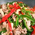 こんだて練習帖's cooksnap of when they made 調理師レシピ簡単青椒肉絲.