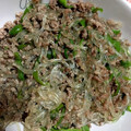 hamame's cooksnap of when they made うまうま♡ひき肉とピーマンの春雨炒め.