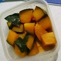 eiyoushi's cooksnap of when they made おばあちゃんのかぼちゃの煮物.