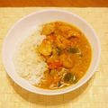 幻丸しゃる's cooksnap of when they made バナナチキンカレー.