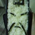 サシャリン's cooksnap of when they made ラーメンマン（キャラ弁）.