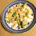 クック7ZAU6J☆'s cooksnap of when they made 胃にやさしい☆アボカドと半熟卵のサラダ.