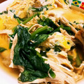 とな吉's cooksnap of when they made ほうれん草と豚肉の卵とじ.