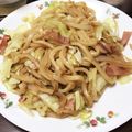 ゆうまり5448's cooksnap of when they made 春キャベツのバター醤油うどん⭐︎.