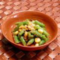 のば☀のば's cooksnap of when they made いんげんととうもろこしの胡麻和え.