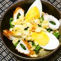 nosso's cooksnap of when they made 揚げ玉とパセリのサラダ　.