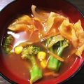 マコピチ's cooksnap of when they made トマトジュースで簡単トマトスープ♪.