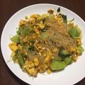 クックXHBZWE☆'s cooksnap of when they made 春雨とチンゲン菜の卵炒め(°∀°*).