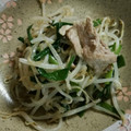 ちのぽん's cooksnap of when they made もやしと豚肉の柚子胡椒炒め.