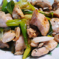 クック27BKNZ☆'s cooksnap of when they made 簡単♪鶏肉と長ネギの塩コショウ炒め.