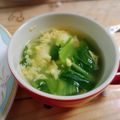ジョリポン's cooksnap of when they made チンゲン菜のスープ.