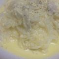 siestaa's cooksnap of when they made ダイエットにも◎！白滝カルボナーラ.
