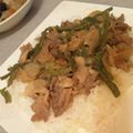 mameme's cooksnap of when they made ご飯にあうナス豚ピーマン味噌炒め♪.