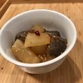 FINGERCHO's cooksnap of when they made ピリ辛だいこんにゃく.