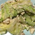 料理スキになってきた's cooksnap of when they made 簡単キャベツの胡麻白和え.