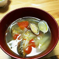 あんず7034's cooksnap of when they made 簡単！本格！あさりのイタリアンスープ.
