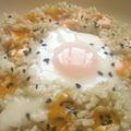 pali's cooksnap of when they made Ｗチーズご飯で目玉焼き〜このまま朝食！.