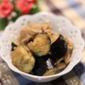 ぽっぽぺぺ's cooksnap of when they made 味染み茄子と豚のめんつゆ炒め.