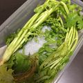 ciomam's cooksnap of when they made 香り野菜の保存法.