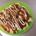 ma●co's cooksnap of when they made 余ったそうめんで！簡単お好み焼き風〜.