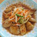 ゆず☆ななみ's cooksnap of when they made 疲労回復☆ピリ辛☆豚肉の南蛮漬け.