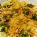 ti☆a's cooksnap of when they made お店のような、大きなかき揚げ丼.