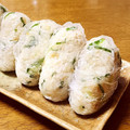 Nまな's cooksnap of when they made たぬきむすび＊ゆず胡椒♪天カスおにぎり.