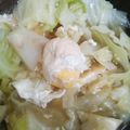akoako813's cooksnap of when they made キャベツとあげの煮びたし(卵入り).