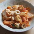 きらり流れ星's cooksnap of when they made あと一品！キムチ豆腐ちくわ煮.