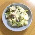 あいちゃんんん◎'s cooksnap of when they made レンジで☆キャベツとしめじのサラダ☆.