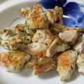 ゆーちゃん1015's cooksnap of when they made 鶏ささみバター焼き〜青海苔味10分おかず.