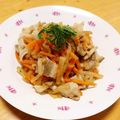 ドルフィンサーモン's cooksnap of when they made 豚肉＆大根＆人参のきんぴら風炒め♪.