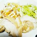 けんけんち's cooksnap of when they made レンジde簡単★鶏むね肉のチャーシュー★.