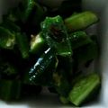 クックOYTSP1☆'s cooksnap of when they made 材料３つで✩オクラと胡瓜の塩昆布和え.