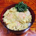 なおミール's cooksnap of when they made エビ揚げ玉丼.