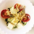 yshion0504's cooksnap of when they made わかめととうふの梅マヨサラダ.
