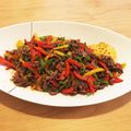 rin☆tama's cooksnap of when they made 母から教わった超簡単！！チンジャオロース.