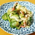 3yury's cooksnap of when they made キュウリとキャベツのさっぱり梅和え.