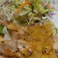 たゆゆ兎's cooksnap of when they made 柔らか♪鶏もも肉のキウイソース.