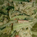 makichaki's cooksnap of when they made 簡単1品☆切り干し大根と胡瓜の胡麻マヨ.