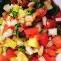 智恵ちゃんのつく恋慕's cooksnap of when they made 男の簡単料理！簡単なのに本格サルサソース.