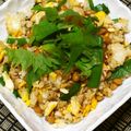nosso's cooksnap of when they made 焦がし納豆梅チャーハン♪.