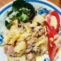ワンコ！'s cooksnap of when they made 豚キャベトマトの味噌炒め☆チーズソース.