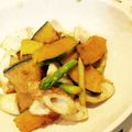 まやチャン's cooksnap of when they made 南瓜と竹輪のココナッツオイル炒め♪.