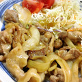 あゆちむ's cooksnap of when they made **切り落とし肉で節約！生姜焼き**.