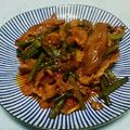 料理好き独身男子's cooksnap of when they made 旦那絶賛!にんにくの芽入りカルビ丼.