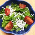 キルトラブラブ's cooksnap of when they made カルシウムたっぷり！しらすチョレギサラダ.