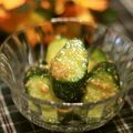 ぽっぽぺぺ's cooksnap of when they made きゅうりの甘酢ゴマ味噌.