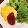 ちよさんな's cooksnap of when they made レンジで１分★レンジオムレツ.