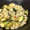 *nana*'s cooksnap of when they made ズッキーニと塩昆布のチャーハン.